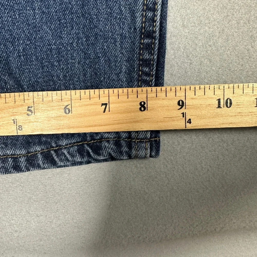 Levi's 505 Jeans Mens 38x30 Regular Fit Blue Straight Leg Denim EUC